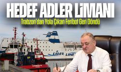 Trabzon’dan Sefer Yapan Feribot Soçi’de Krize Takıldı: Hedef Adler Limanı