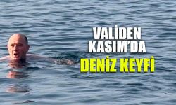 Vali Serdengeçti'den Kasım'da Deniz Keyfi