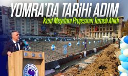 Yomra Kent Meydanı’nda dönüşümün temeli atıldı