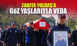 Zabıta Yoldaş'a Göz Yaşlarıyla Veda