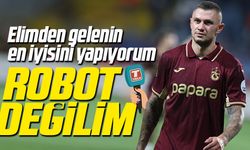 Trabzonspor’un Ukraynalı futbolcusu Oleksandr Zubkov,  basın mensuplarının sorularını yanıtladı