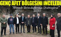 Başkan Genç, Çamlıktepe’de 2019 Afet Bölgesinde İncelemelerde Bulundu