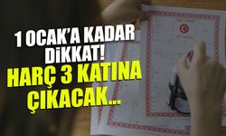 Tapu Harcı 3 Katına Çıkacak! 1 Ocak'a Kadar Dikkat...