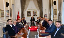 Şinik OSB Yönetim Kurulu Toplantısı Vali Yıldırım başkanlığında yapıldı