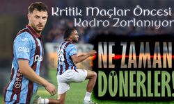 Trabzonspor’da Eksik Alarmı: Kritik Maçlar Öncesi Kadro Zorlanıyor