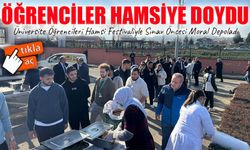 Üniversite Öğrencileri Hamsi Festivaliyle Sınav Öncesi Moral Depoladı