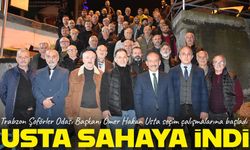 Trabzon Şoförler Odası Başkanı Ömer Hakan Usta seçim çalışmalarına başladı