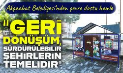 Akçaabat Belediyesi’nden çevre dostu hamle: Geri dönüşüm evleri mahallelerde