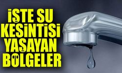 Trabzon’da Musluklar Durdu! Mahalle Mahalle Su Kesintisi Açıklandı