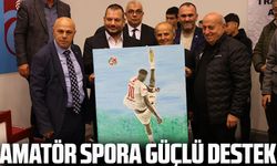 Bordo-mavili kulüp, ASKF iş birliğiyle amatör spor kulüplerine malzeme yardımı gerçekleştirdi