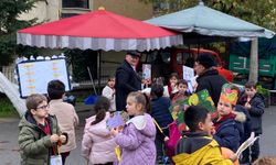 Minikler Yerli Malı Haftası’nı pazarda kutladı