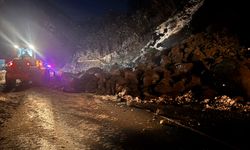 Heyelan nedeniyle kapanan Artvin-Hopa kara yolu ulaşıma açıldı