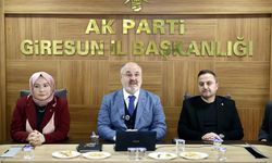 AK Parti Giresun İl Başkanı Yılmaz, kentteki çalışmaları değerlendirdi