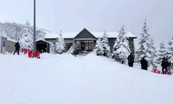 Akdağ Kayak Merkezi'nde kayak sezonu hazırlıkları tamamlandı