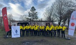 ANDA Kocadağ'da arama kurtarma tatbikatı gerçekleştirdi