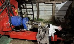 Kolunu silaj makinesine kaptıran çocuk öldü