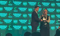 Yeşilay Samsun Şubesi'ne gönüllülük ödülü