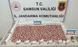 Apartman yöneticisi jandarma tarafından 7 bin yabancı madde hapıyla yakalandı