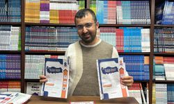 Hatay'da depremzede öğrencilere 8 bin ücretsiz deneme kitapçığı dağıtıldı