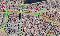 Kahramanmaraş'ta Trabzon Bulvarı'nda geçici trafik düzenlemesi yapıldı