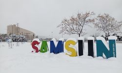 Olumsuz hava şartları nedeniyle Alaçam'daki 2 okulda eğitim tatil edildi