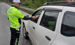 Ordu'da bir haftada 13 binden fazla araç ve sürücüsü denetlendi