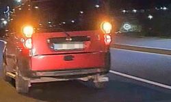 Ordu'da trafiği tehlikeye düşüren sürücüye 14 bin TL ceza