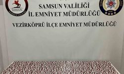 Vezirköprü'de yasaklı madde operasyonunda 3 gözaltı