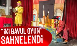 Akçaabat’ta çocuklara özel tiyatro oyunu büyük beğeni topladı