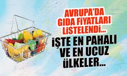 Avrupa'daki Gıda Fiyatları Listelendi! İşte En Pahalı ve En Ucuz Ülkeler...