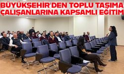 Trabzon’da toplu taşıma personeline iletişim ve stres yönetimi eğitimi verildi