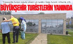 Trabzon’da turizm zabıta ofisleri 23 binden fazla turiste rehberlik etti