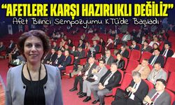 Afet bilinci sempozyumunda çarpıcı mesaj: “100 yıllık tecrübe yeterli değil”