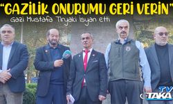 Gazi Mustafa Tiryaki: “Devletim Gazilik Onurumu Geri Versin”