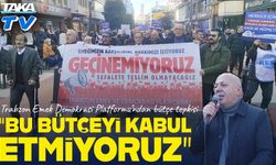 Trabzon Emek Demokrasi Platformu’ndan bütçe tepkisi: “Bu bütçeyi kabul etmiyoruz”