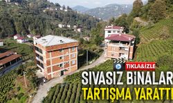 Rize’de Sıvasız Binalar Tartışma Yarattı: Görüntü Kirliliği ve Yapı Güvenliği Gündemde