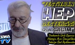 Hüseyin Avni Danyal Trabzon Film Festivali’nde: “Bu festivalin hep destekçisi olacağım”