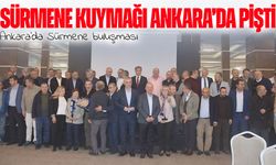 Ankara’da Sürmene buluşması: Sürmene kuymağı eşliğinde birlik kahvaltısı