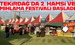 Tekirdağ’da Karadeniz rüzgârı esti: 2. Hamsi ve Mıhlama Festivali başladı