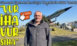 Sürmeneli müzik öğretmeninden Selçuk Bayraktar’a anlamlı şarkı: “Vur İHA Vur SİHA” sosyal medyada gündem oldu