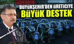 Trabzon'da Büyükşehir'den Süt Üreticisine Büyük Destek