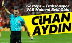 Göztepe – Trabzonspor Maçının VAR Hakemi Belli Oldu