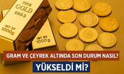 Altın Fiyatları Bugün Kaç TL Oldu? Gram ve Çeyrek Altında Son Durum Nasıl?