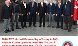 TÜRKAV'dan Trabzon Emniyeti'ne Ziyaret: "Şehrimiz için Çalışacağız"