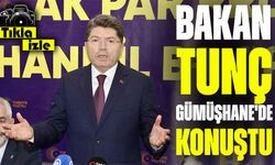 Adalet Bakanı Tunç Gümüşhane'de Konuştu: “Yargıya Yönelik Saldırılara Fırsat Vermeyeceğiz”