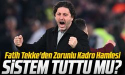 Trabzonspor’da teknik direktör Fatih Tekke’den Zorunlu Kadro Hamlesi: Beşiktaş Maçında Sistem Değişti