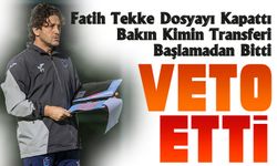 Trabzonspor’dan Net Veto: Fatih Tekke Kimin Transfer Dosyasını açılmadan kapattı