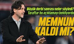 Trabzonspor Teknik Direktörü Fatih Tekke, Oyun ve skordan memnun mu?