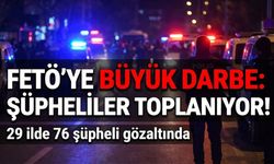 FETÖ operasyonlarında son iki haftada 76 şüpheli yakalandı
