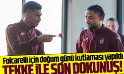 Trabzonspor Göztepe deplasmanı öncesi hazırlıklarını tamamladı; Folcarelli için doğum günü kutlaması yapıldı